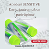 APADENT Sensitive Care Jautriems dantims, be fluoro su nanohidroksiapatitu, remineralizuojamoji