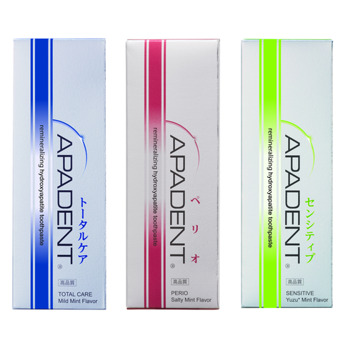 APADENT rinkinys, japoniška dantų pasta