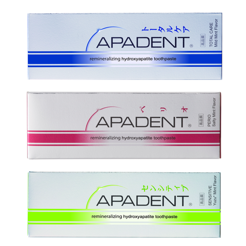 APADENT rinkinys, japoniška dantų pasta