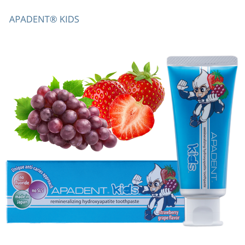 Dantu pasta vaikams be fluoro apadent kids