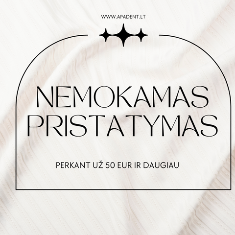 Nemokamas pristatymas
